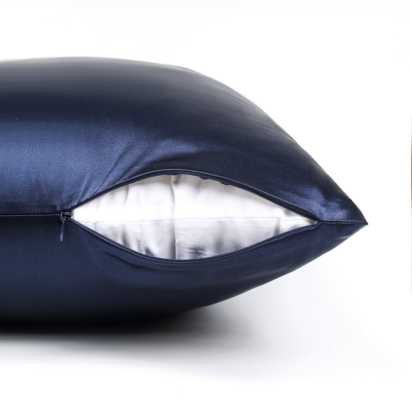 Oeko-tex Certified 22 Momme Silk Pillowcase - Navy