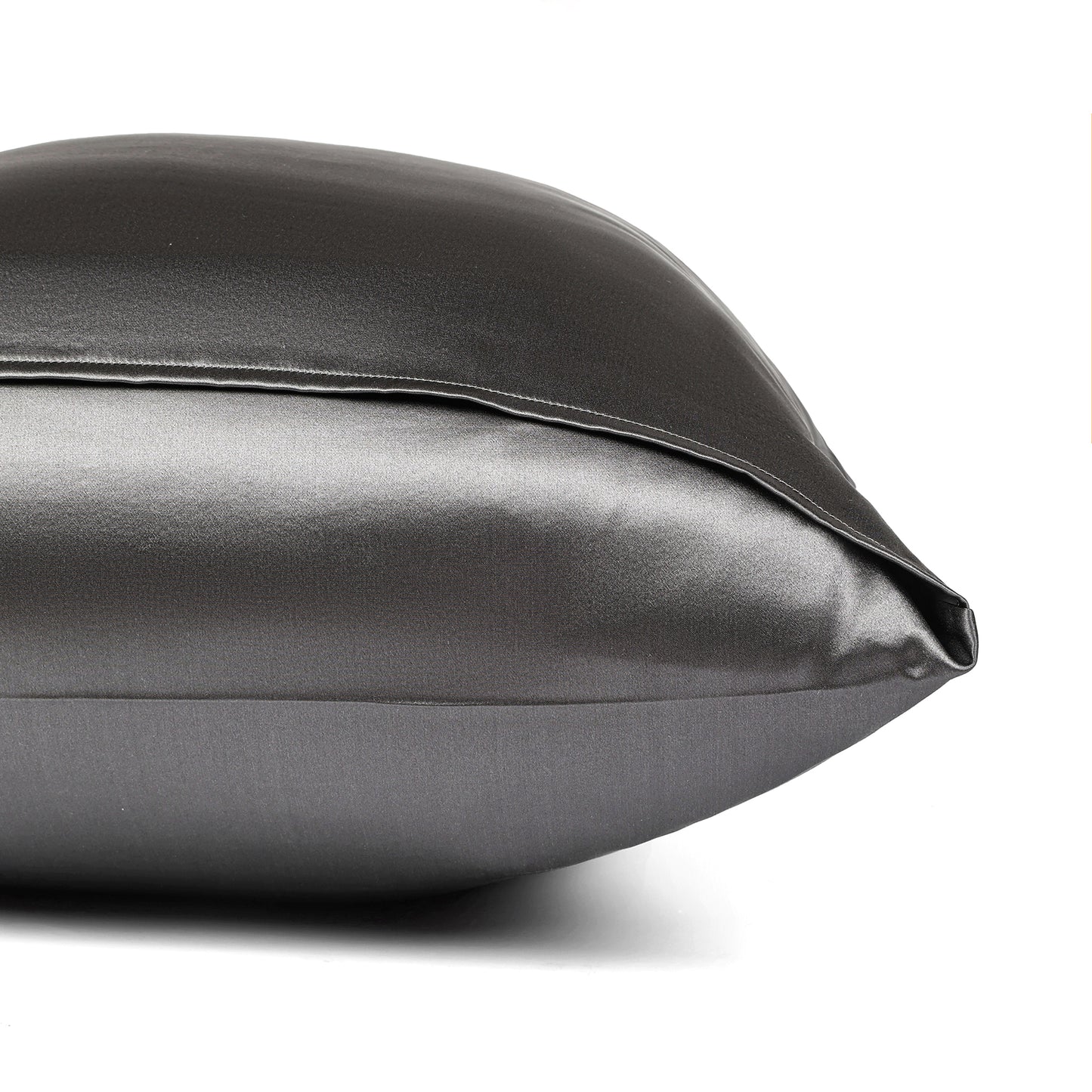 Oeko-tex Certified 22 Momme Silk Pillowcase - Charcoal