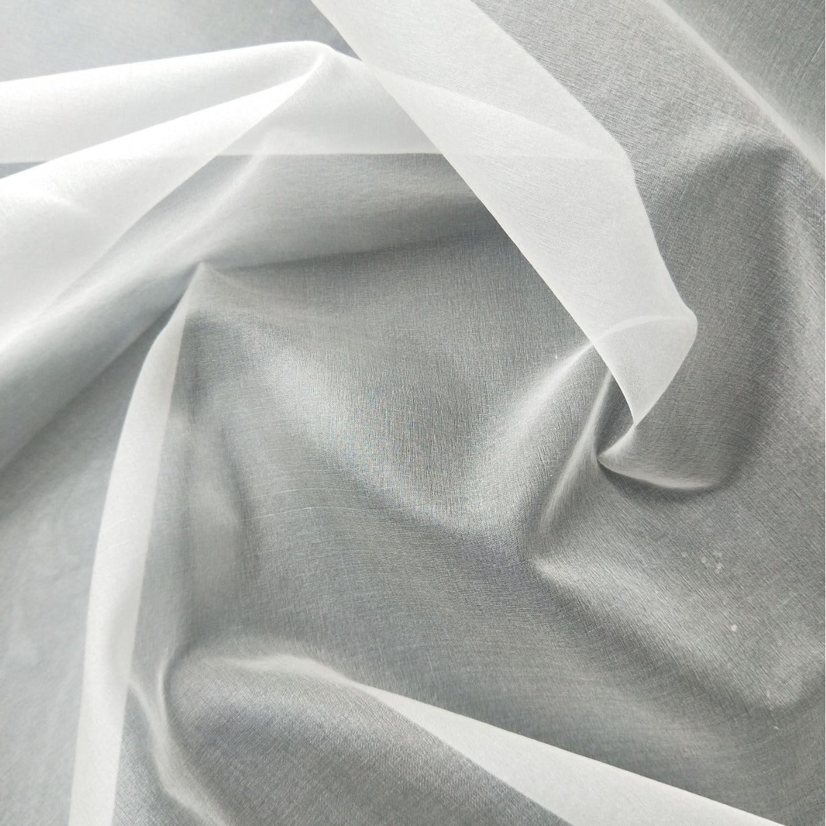 Silk Organza Natural White 140cm Width