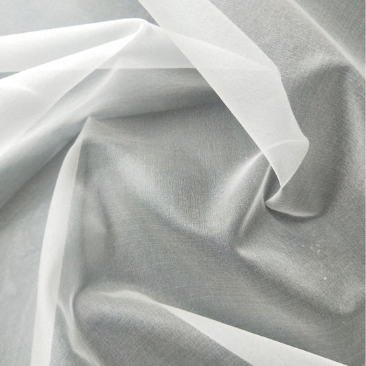Silk Organza Natural White 140cm Width