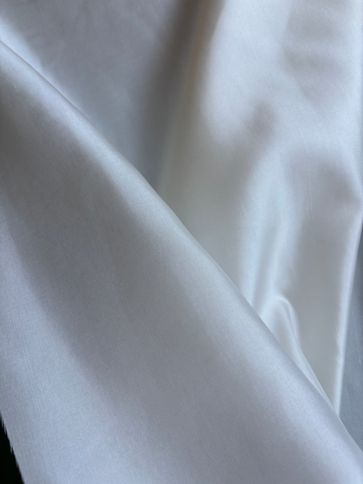 13 Momme Tussah/Mulberry Habotai 140cm Width - Natural White