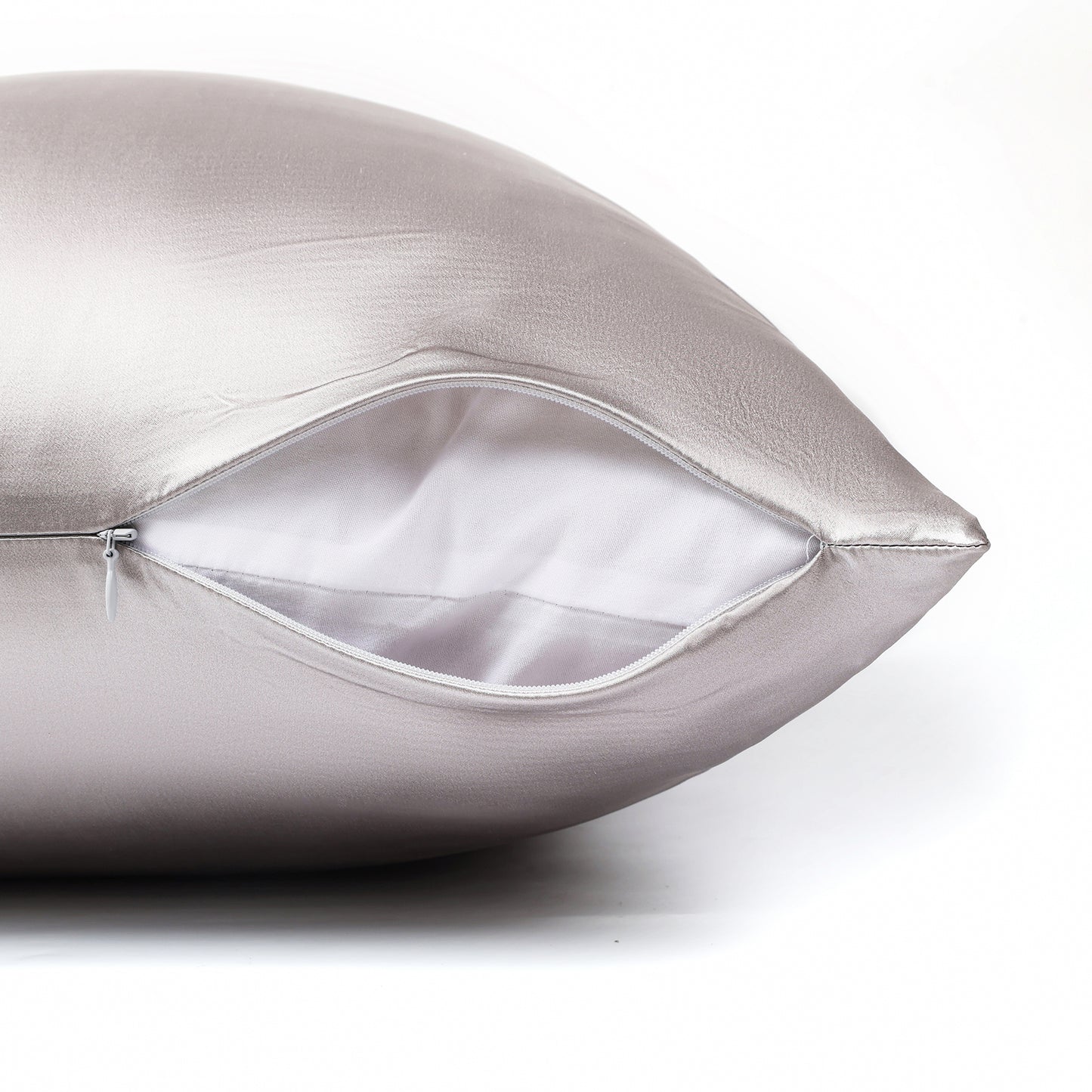 Oeko-tex Certified 22 Momme Silk Pillowcase - Grey