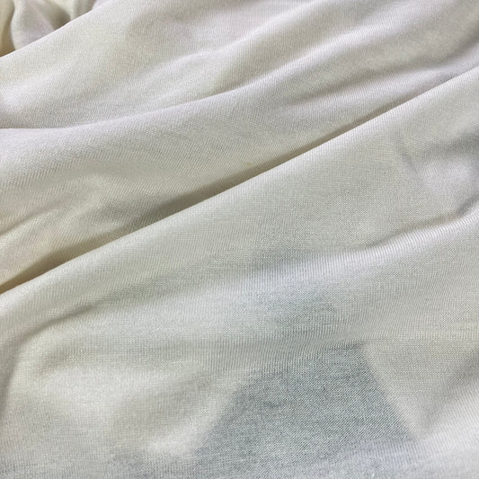 105gsm Jersey Silk 83cm Tube Natural White