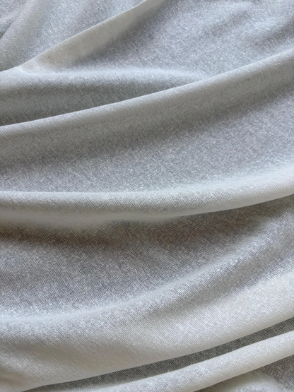 23 Momme Noil Poplin 114cm Width - Natural White