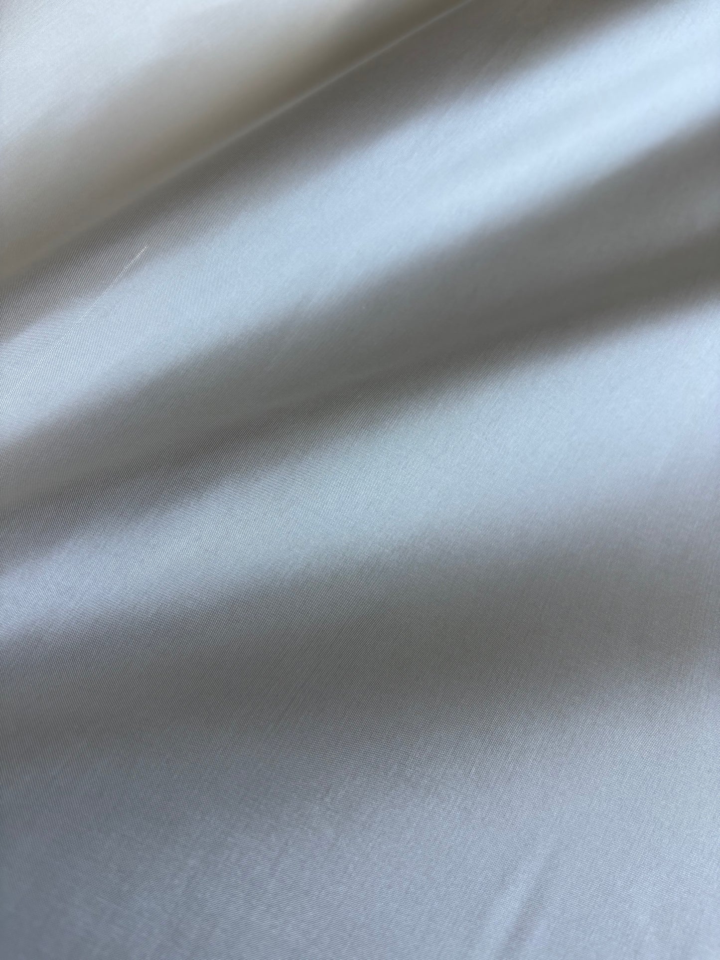 13 Momme Tussah/Mulberry Habotai 140cm Width - Natural White