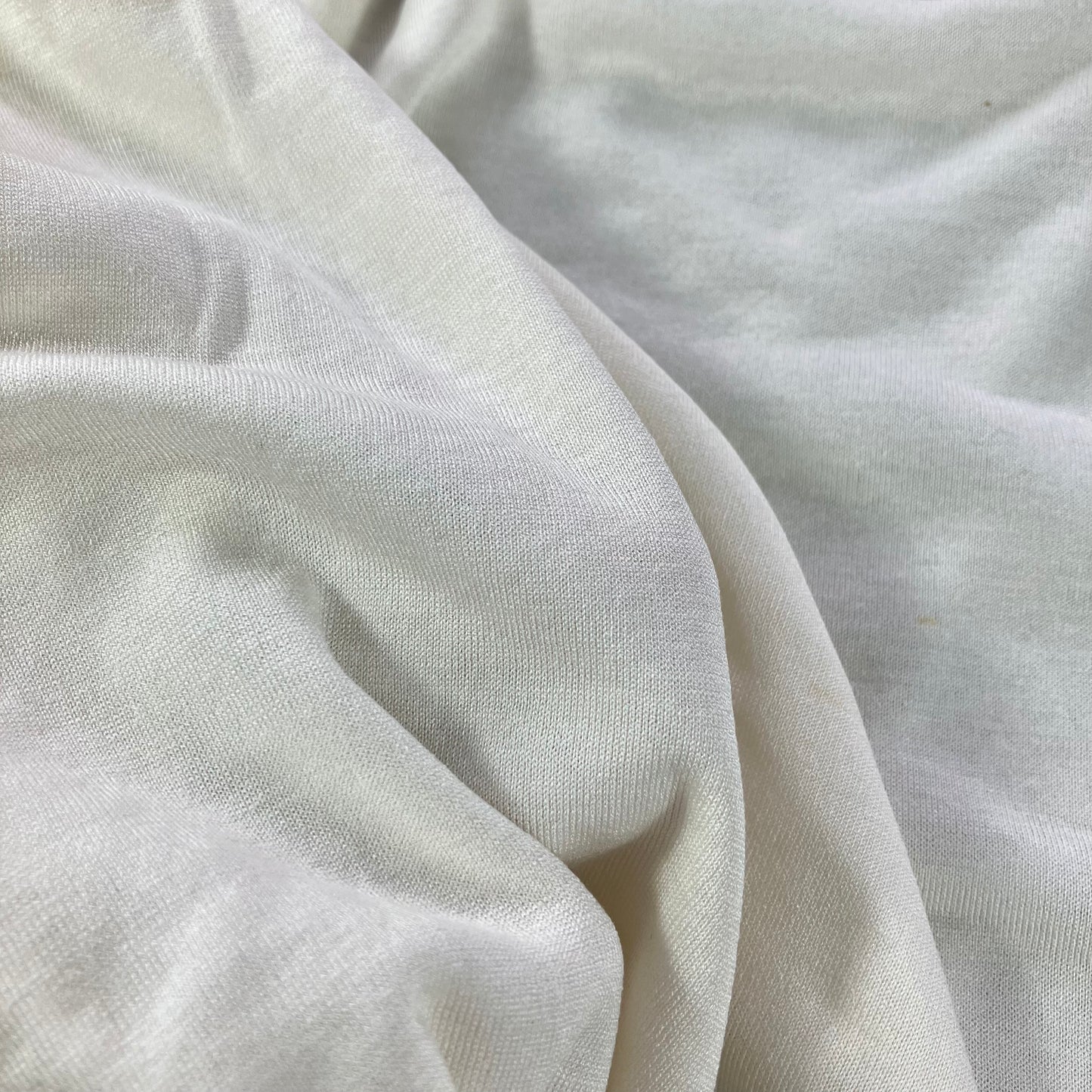 105gsm Jersey Silk 83cm Tube Natural White